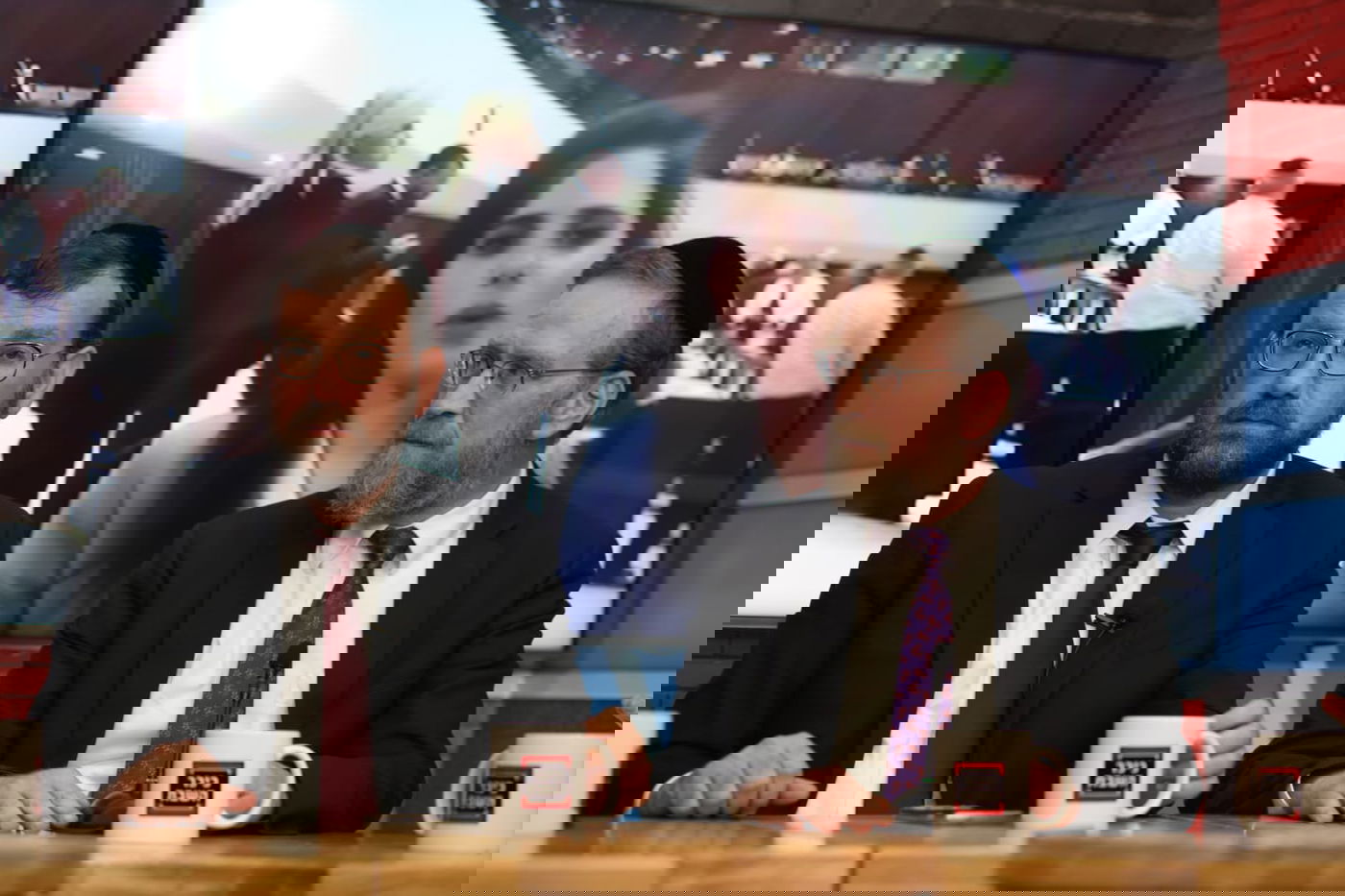 תיעוד ענק: כך נראה משדר ערב הבחירות ב'אולפן כיכר'