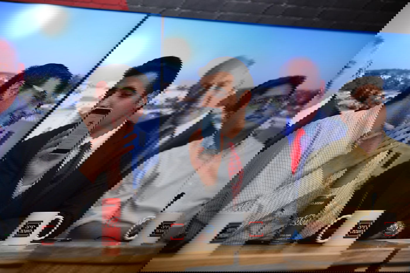 תיעוד ענק: כך נראה משדר ערב הבחירות ב'אולפן כיכר'