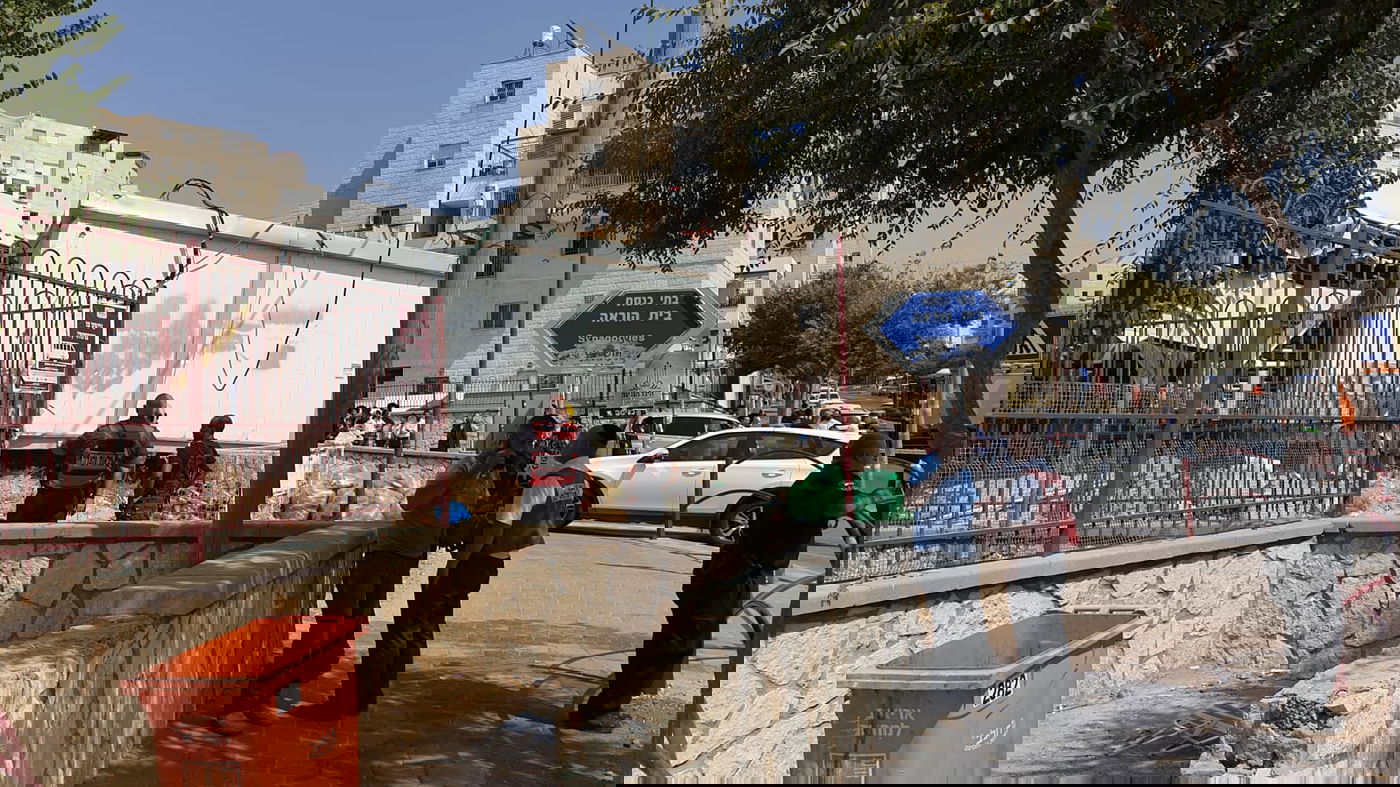 משאית התנגשה בחיידר, פעוט נפצע בינוני