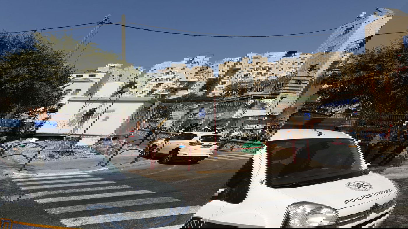 משאית התנגשה בחיידר, פעוט נפצע בינוני