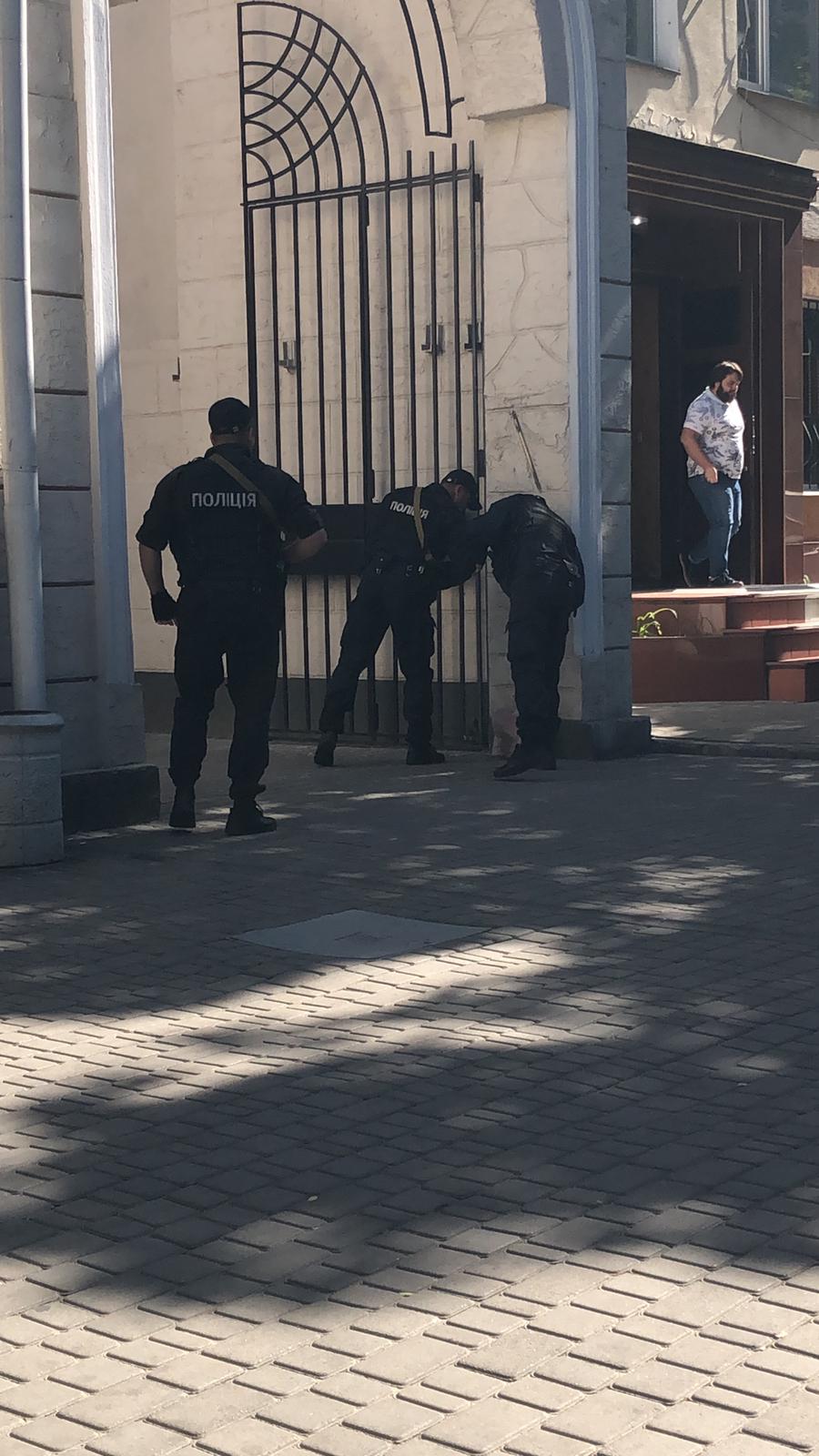 'דרמה' באודסה: תרגיל מלחיץ בבית הכנסת