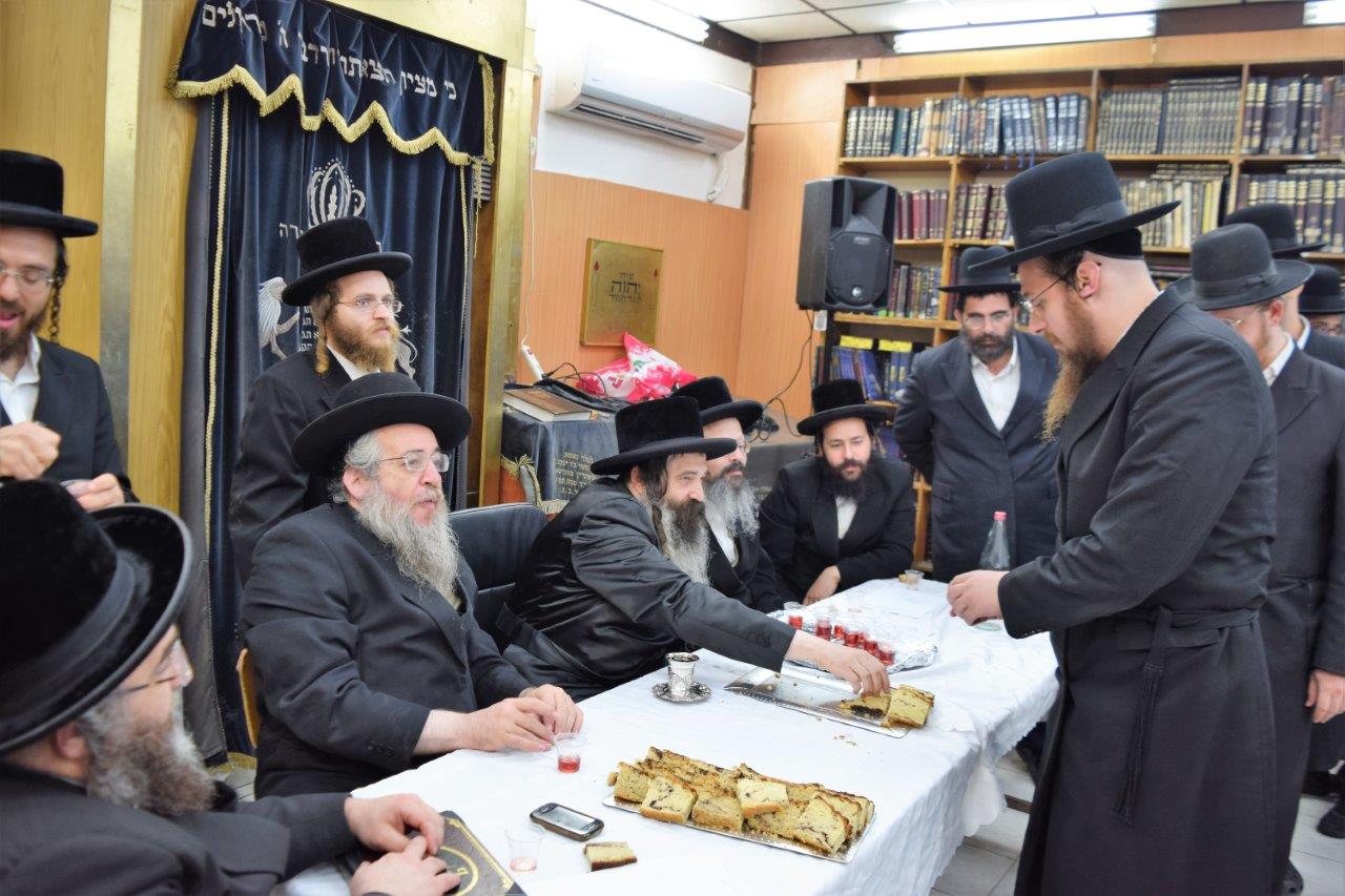 האדמו"ר מזוטשקא הגיע לחיפה, וחיזק את הבחורים