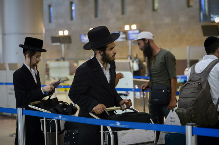 23,000 ישראלים צפויים לטוס לראש השנה באומן