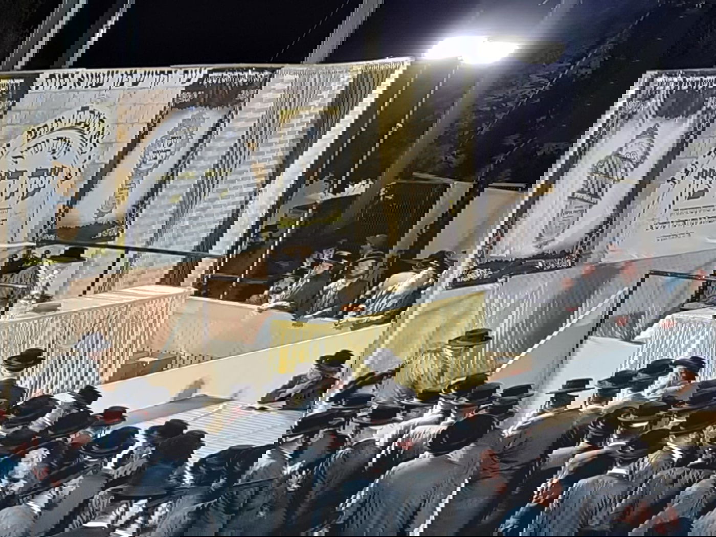 'תולדות אהרן' קיימו מעמד 'עת רצון' במירון