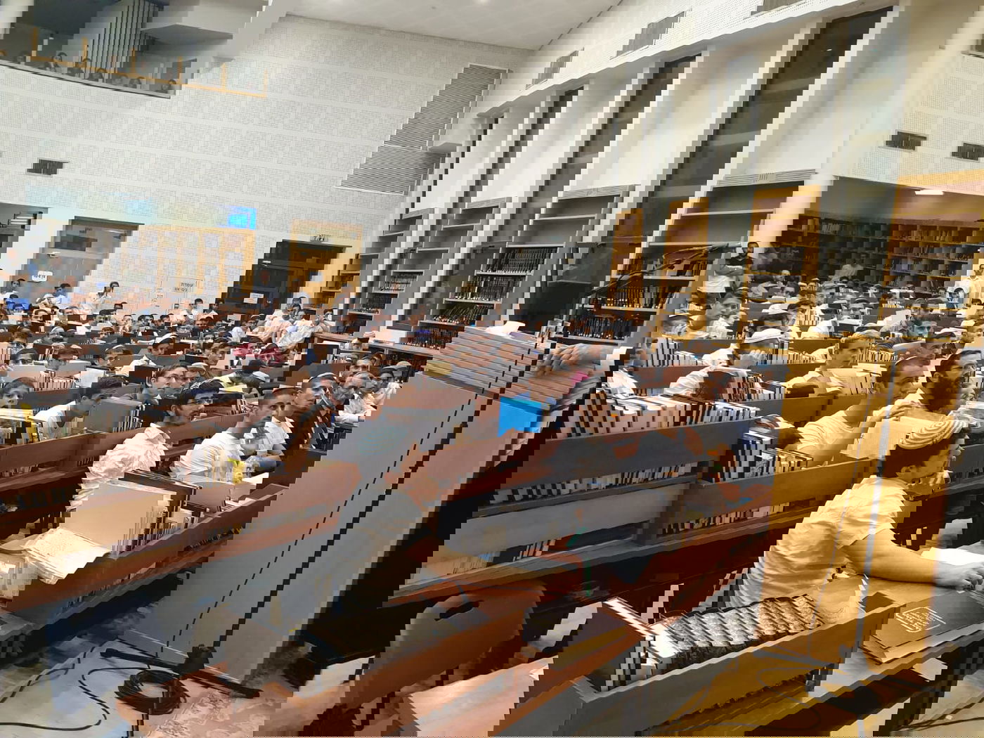 הראשון לציון הגר"ש עמאר חיזק את המכינה של שר החינוך