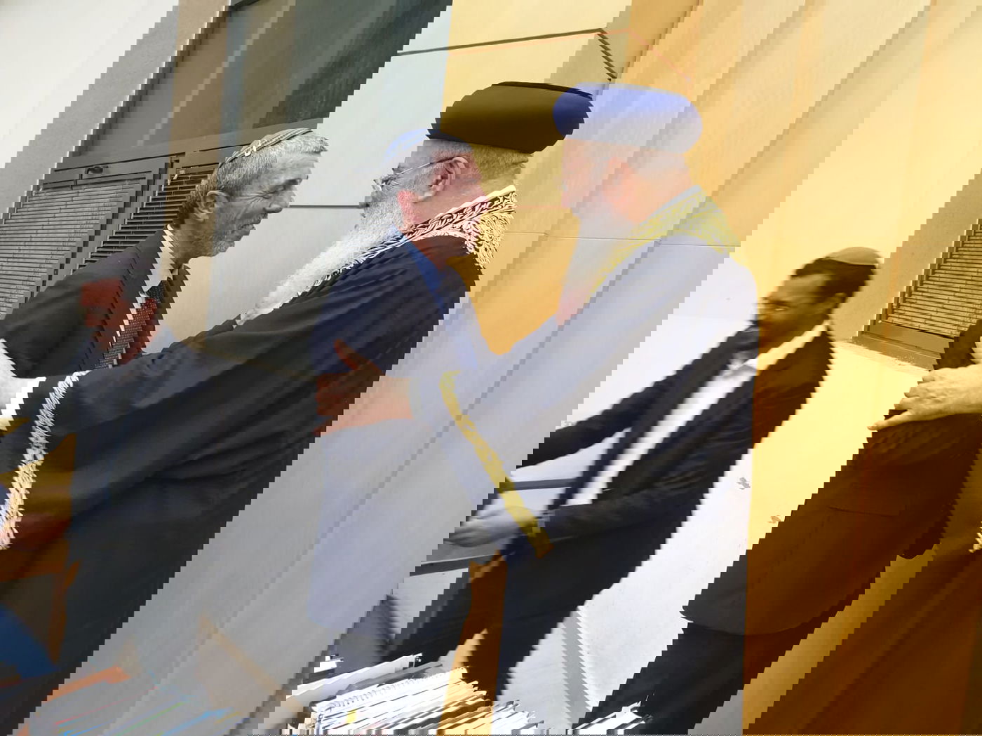 הראשון לציון הגר"ש עמאר חיזק את המכינה של שר החינוך