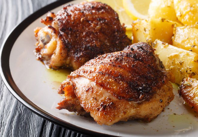 פרגיות ממולאות בבשר ואפויות ברוטב צ'ילי