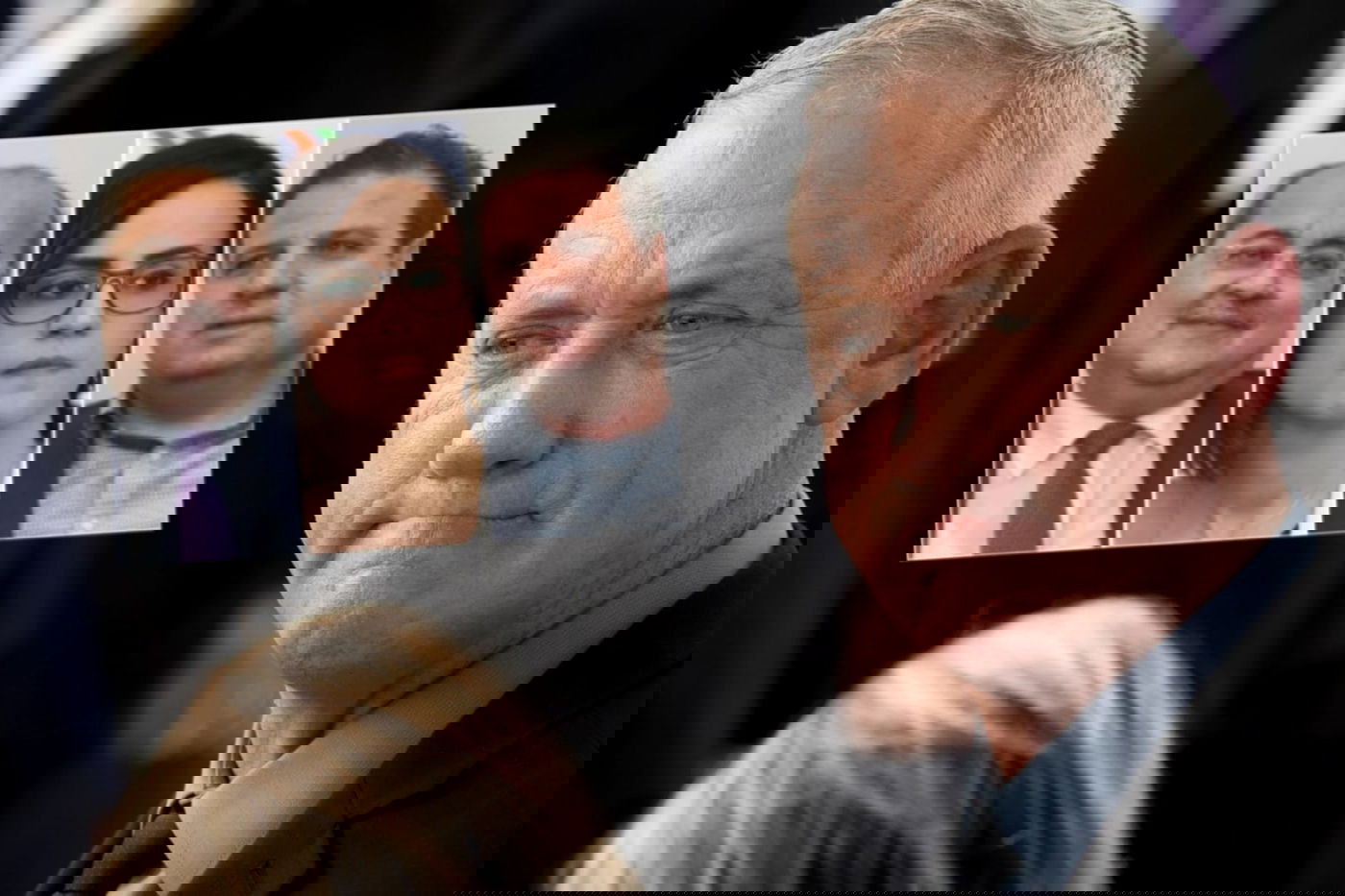 גנץ וחברי הכנסת עודה, יזבק וטיבי