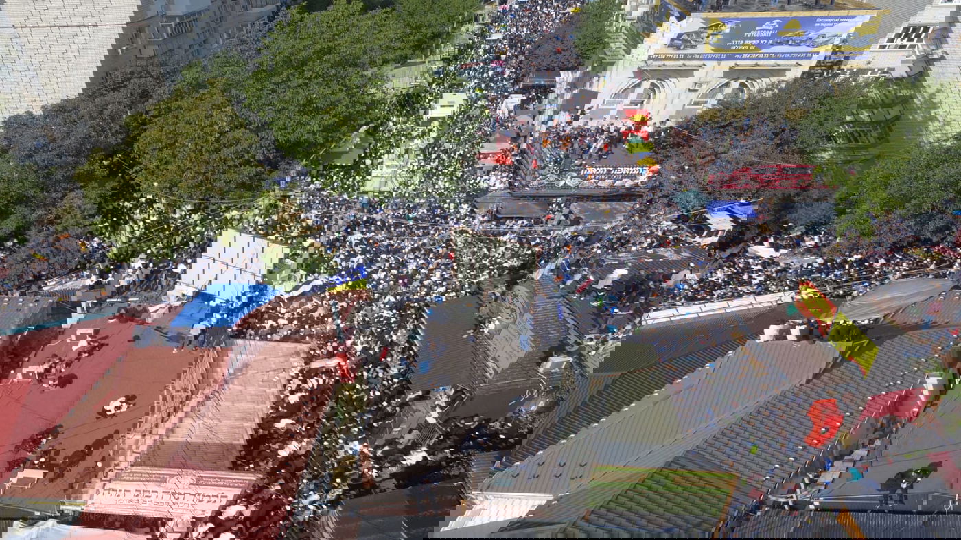 מעמד 'התיקון הכללי' באומן - בתיעוד מהאוויר • צפו