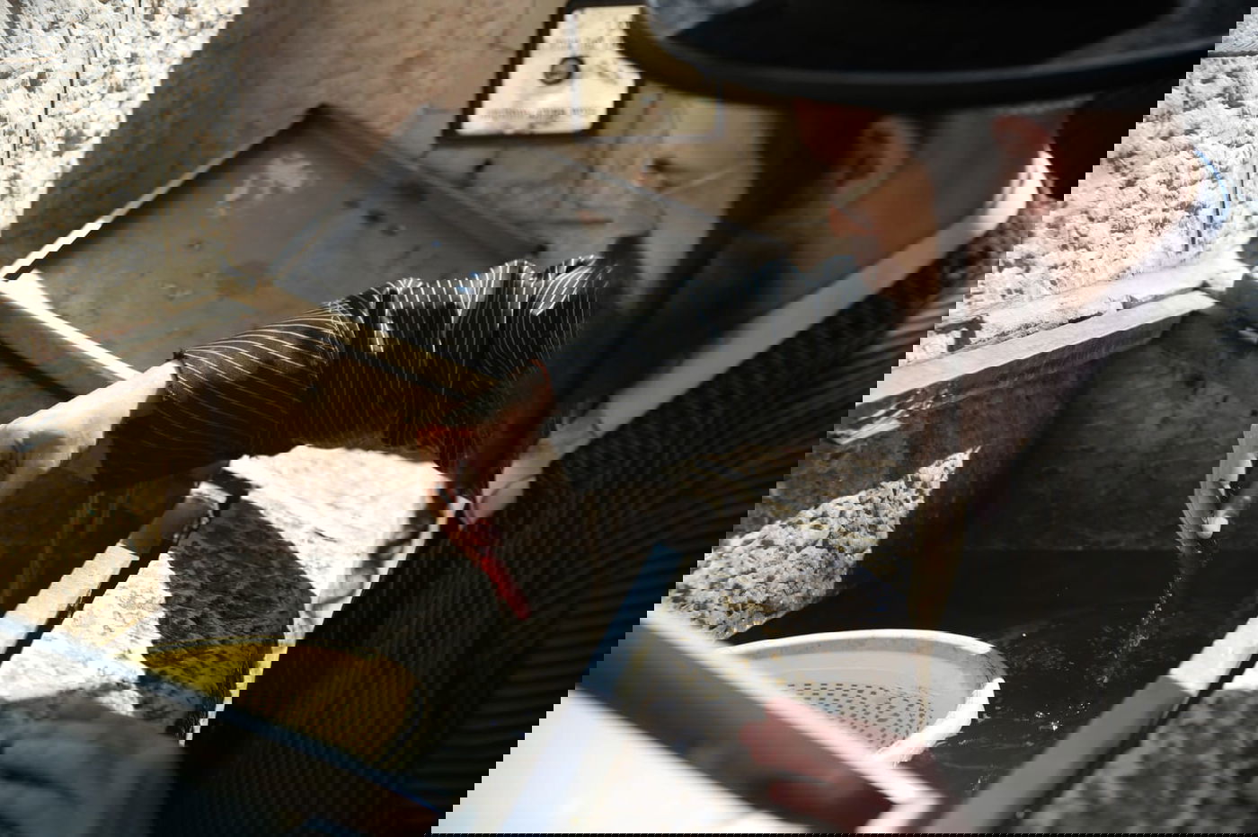 סגולת הסכינים לפרנסה - במאה שערים. צפו