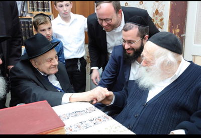 יחד עם מרן הגר"ח