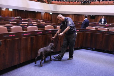ההכנות במשכן הכנסת