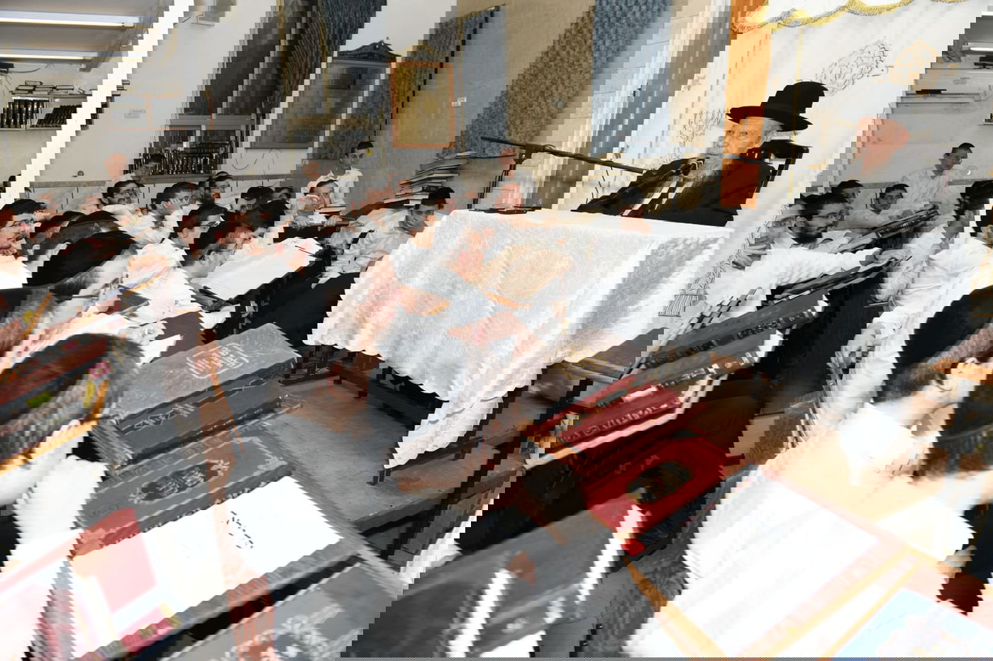 הגרי"ג אדלשטיין חיזק את 'בית מדרש עליון'