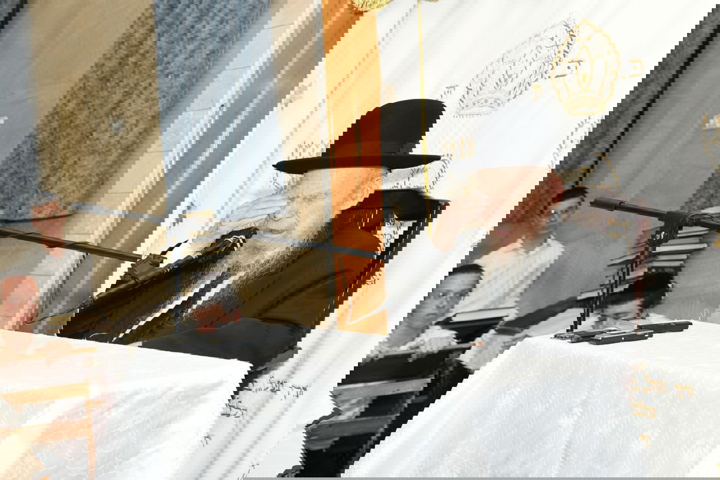 הגרי"ג אדלשטיין חיזק את 'בית מדרש עליון'