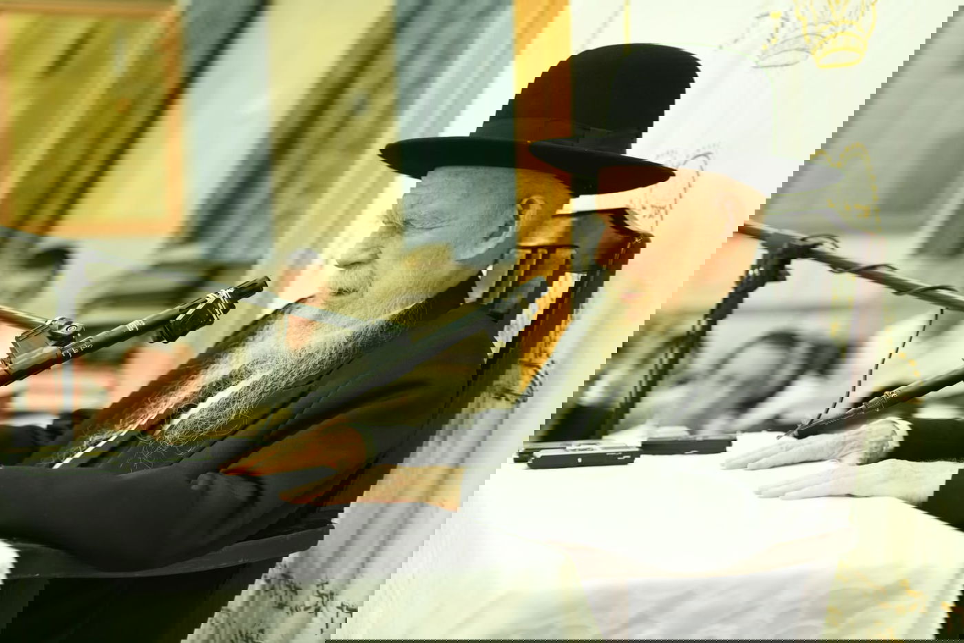 הגרי"ג אדלשטיין חיזק את 'בית מדרש עליון'