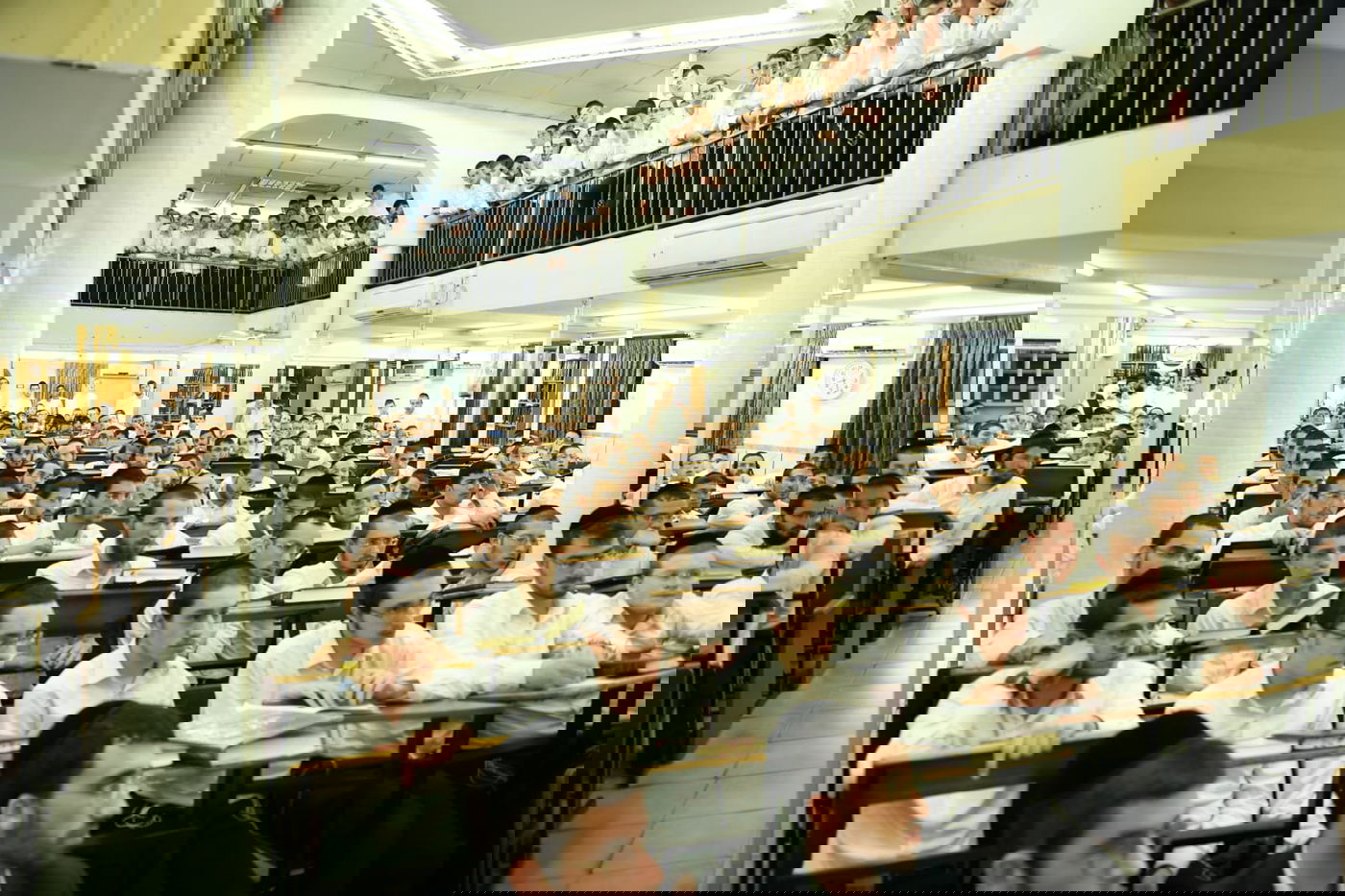 הגרי"ג אדלשטיין חיזק את 'בית מדרש עליון'