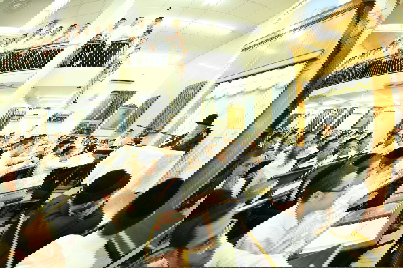 הגרי"ג אדלשטיין חיזק את 'בית מדרש עליון'