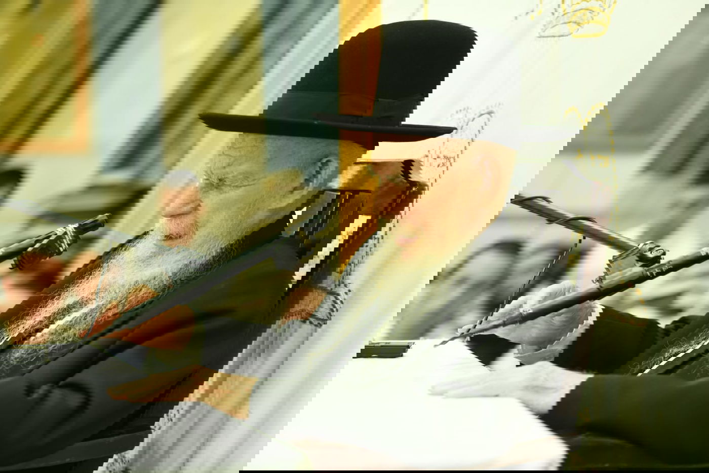 הגרי"ג אדלשטיין חיזק את 'בית מדרש עליון'