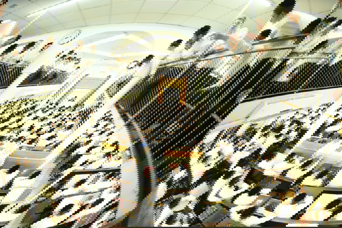 הגרי"ג אדלשטיין חיזק את 'בית מדרש עליון'