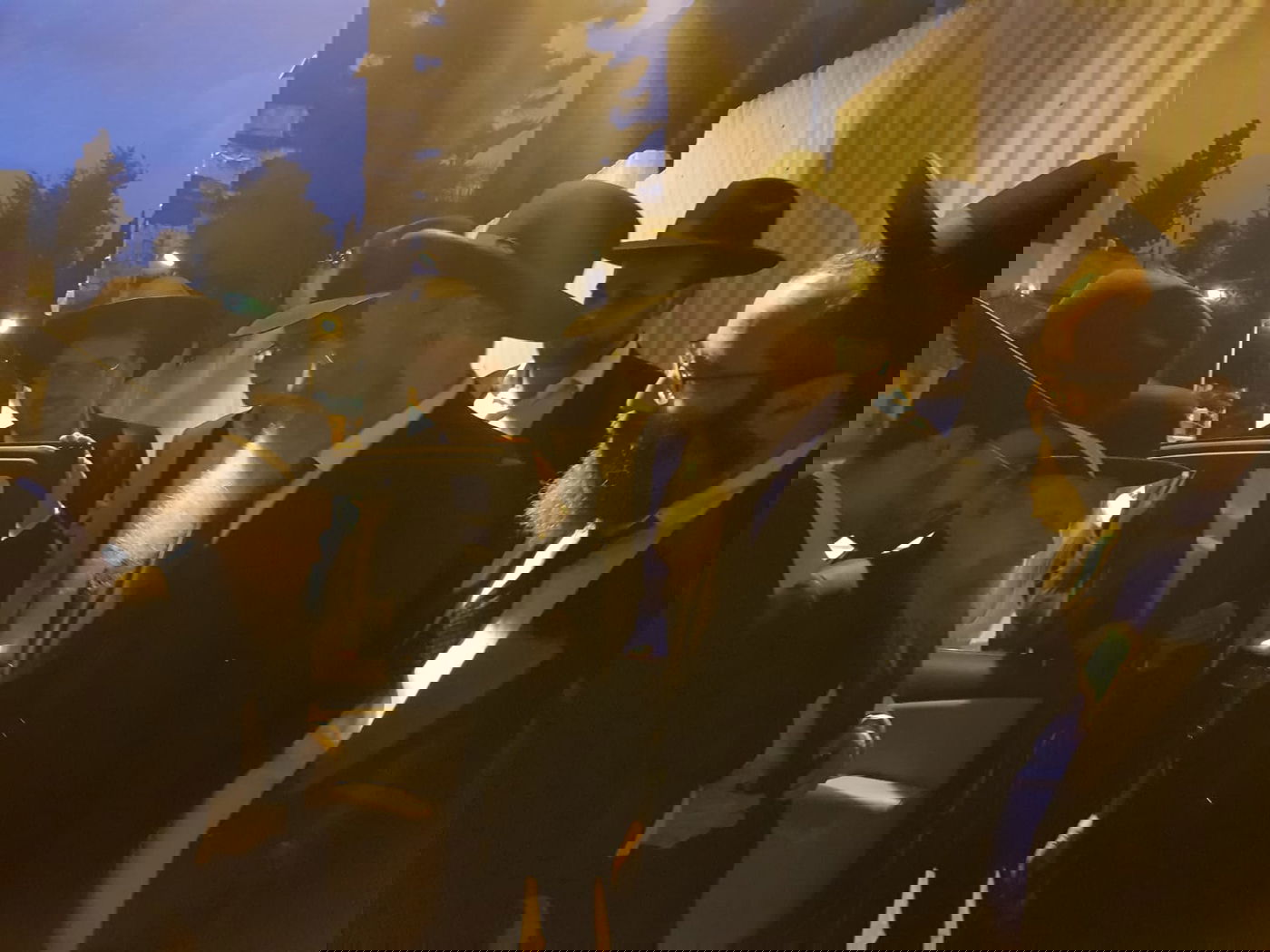 הגרי"ג אדלשטיין בשיחה מרכזית בהיכל ישיבת בית שמעיה