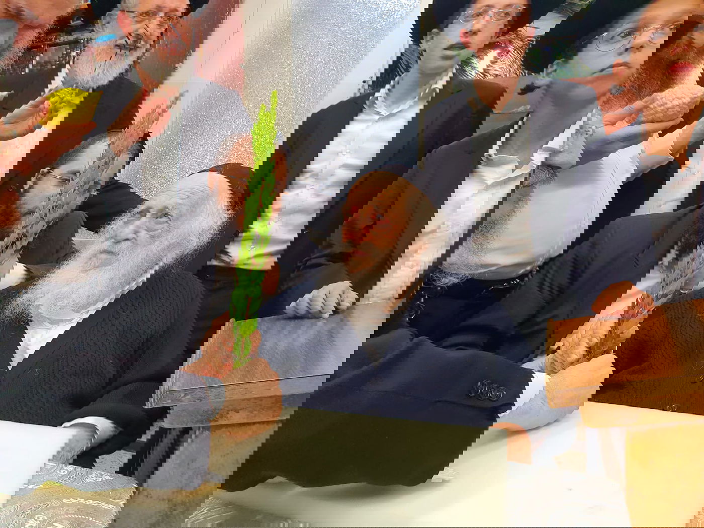 כך מרן שר התורה בוחר את ארבעת המינים • צפו