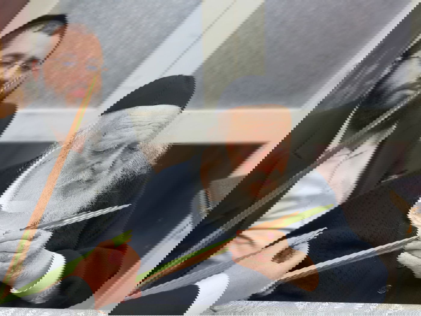 כך מרן שר התורה בוחר את ארבעת המינים • צפו