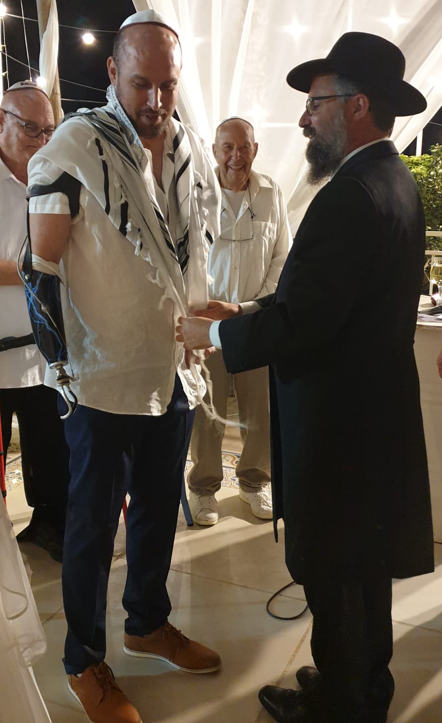 הפצוע הקשה ביותר מעופרת יצוקה התחתן