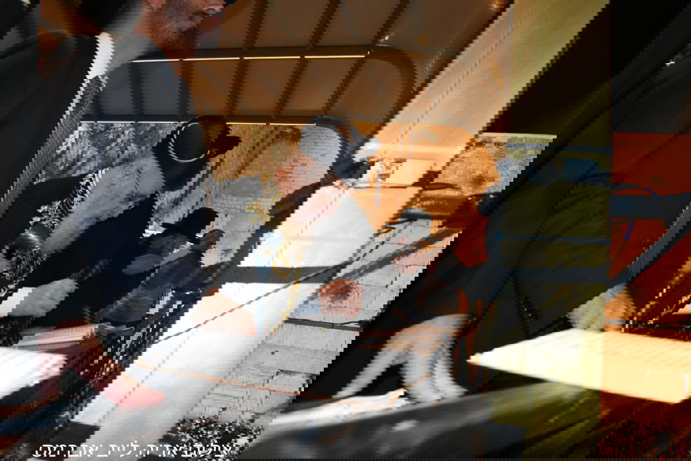 בגלימת אביו: הראשון לציון במעמד הסליחות בכותל