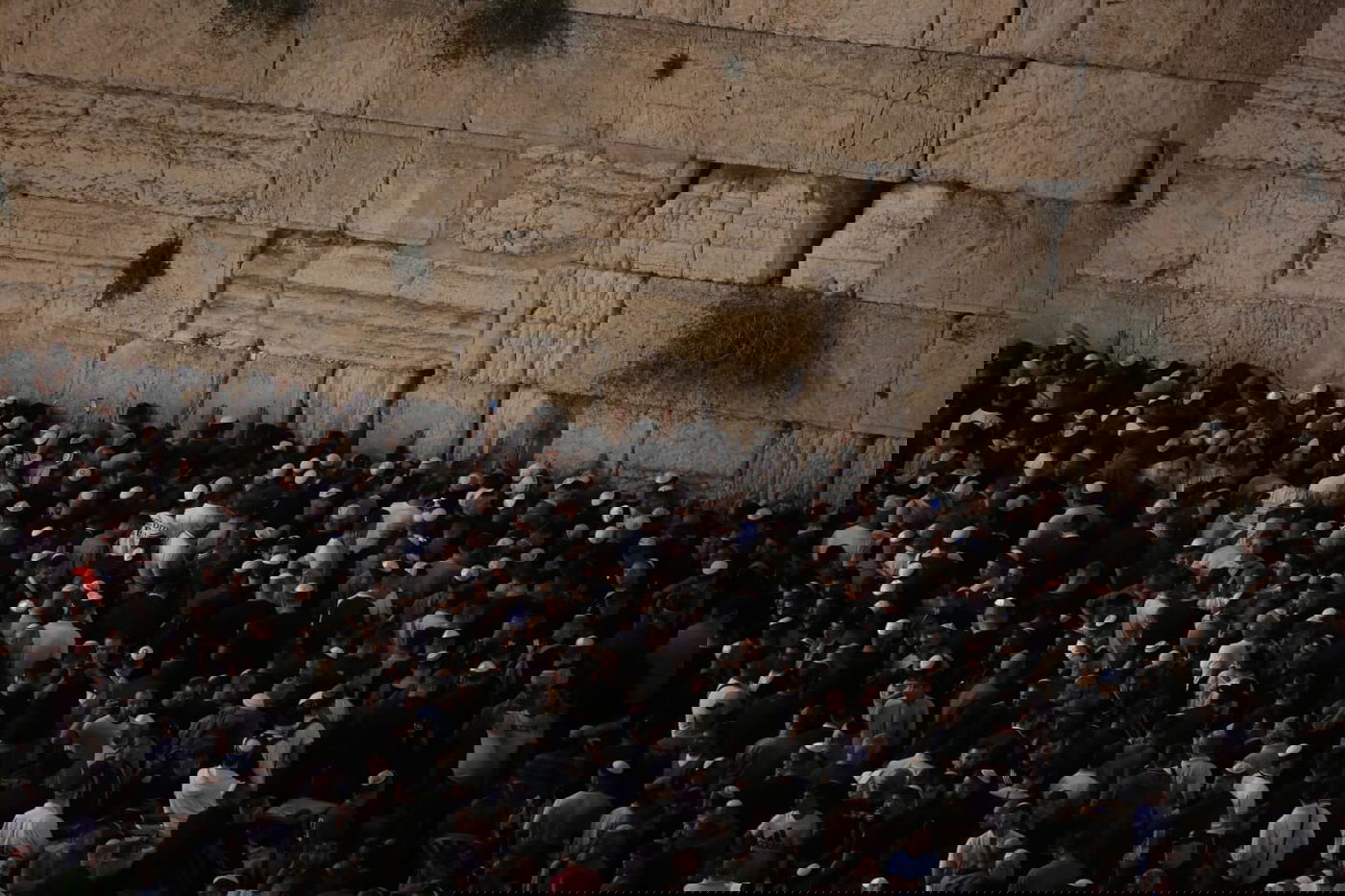 תיעוד מיוחד מעצרת הסליחות בכותל המערבי