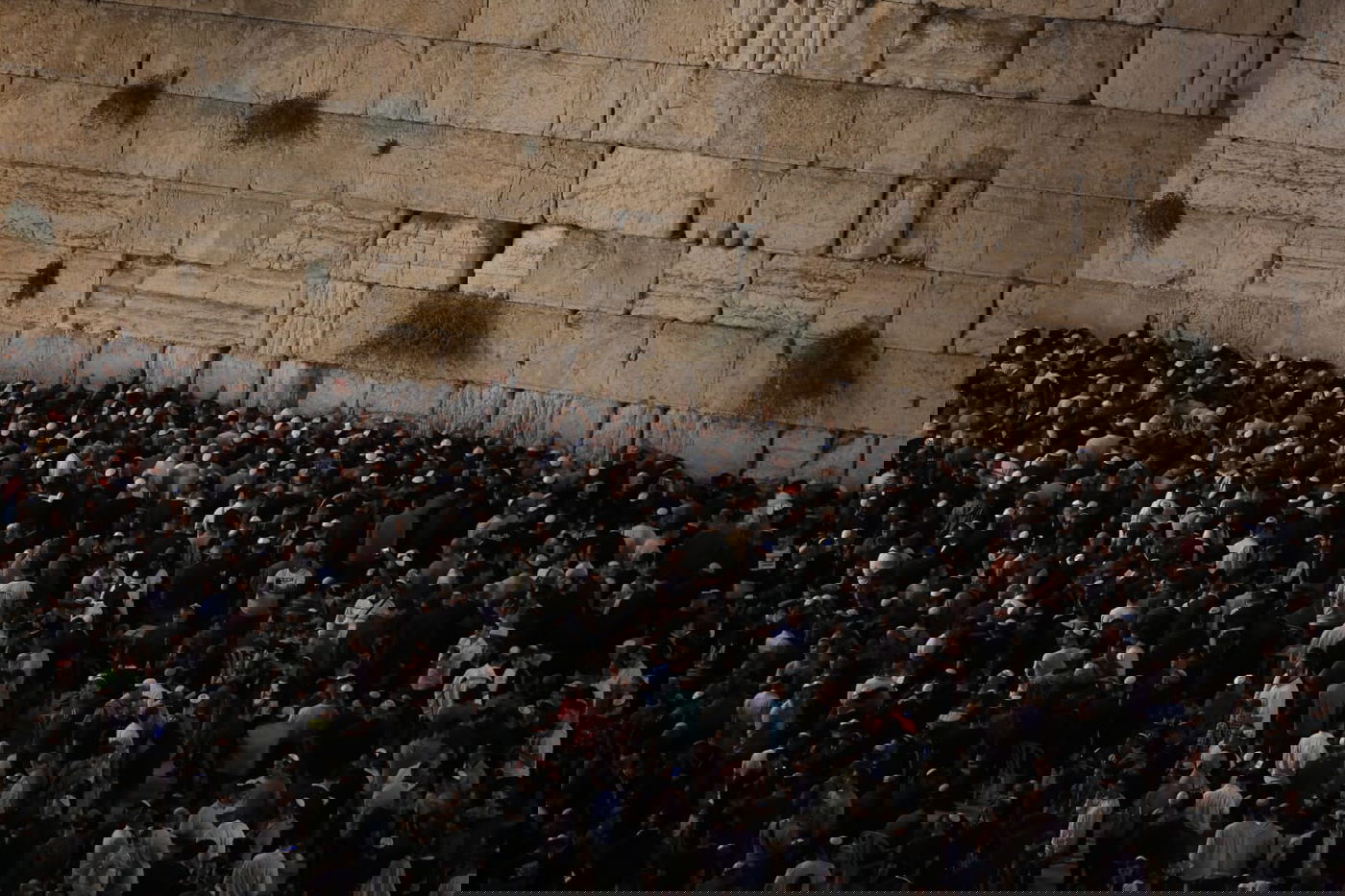 תיעוד מיוחד מעצרת הסליחות בכותל המערבי