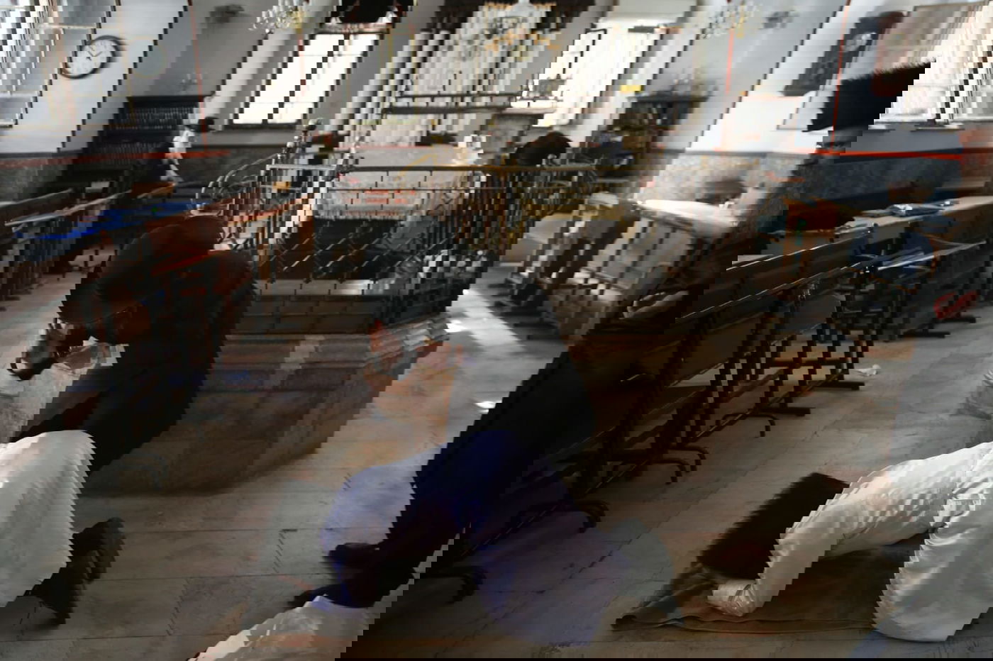 צפו: 'מלקות' אחרי מנחה של ערב יום כיפור