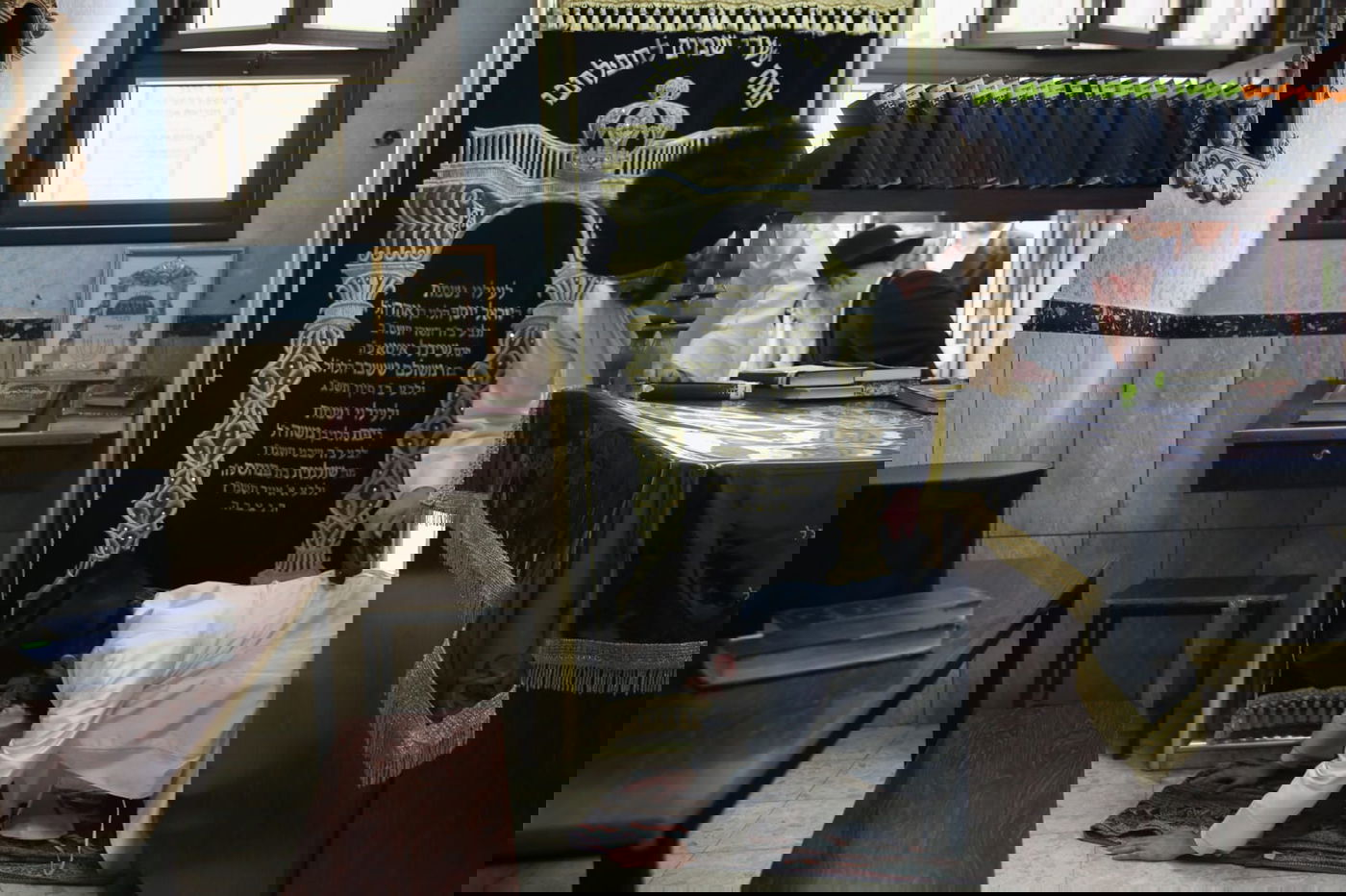 צפו: 'מלקות' אחרי מנחה של ערב יום כיפור