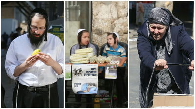 ערב חג: הגברים ב'מינים', הילדים בקוישיקלך והנשים בקניות
