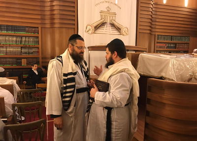 הרב טייכטל במוצאי יום כיפור