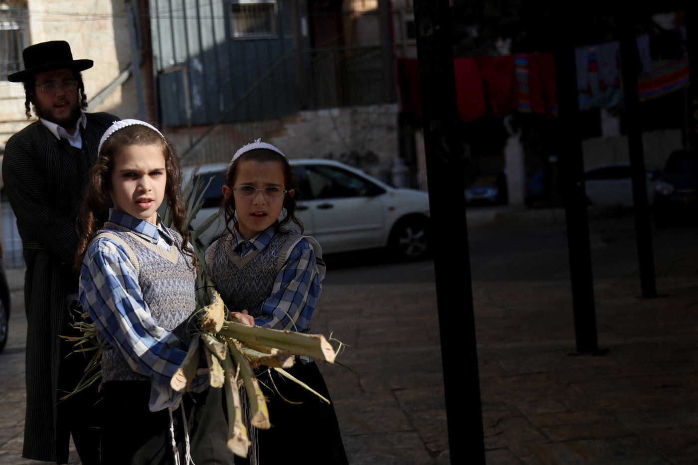 העבודה של המחמירים: סוחבים סכך • תיעוד