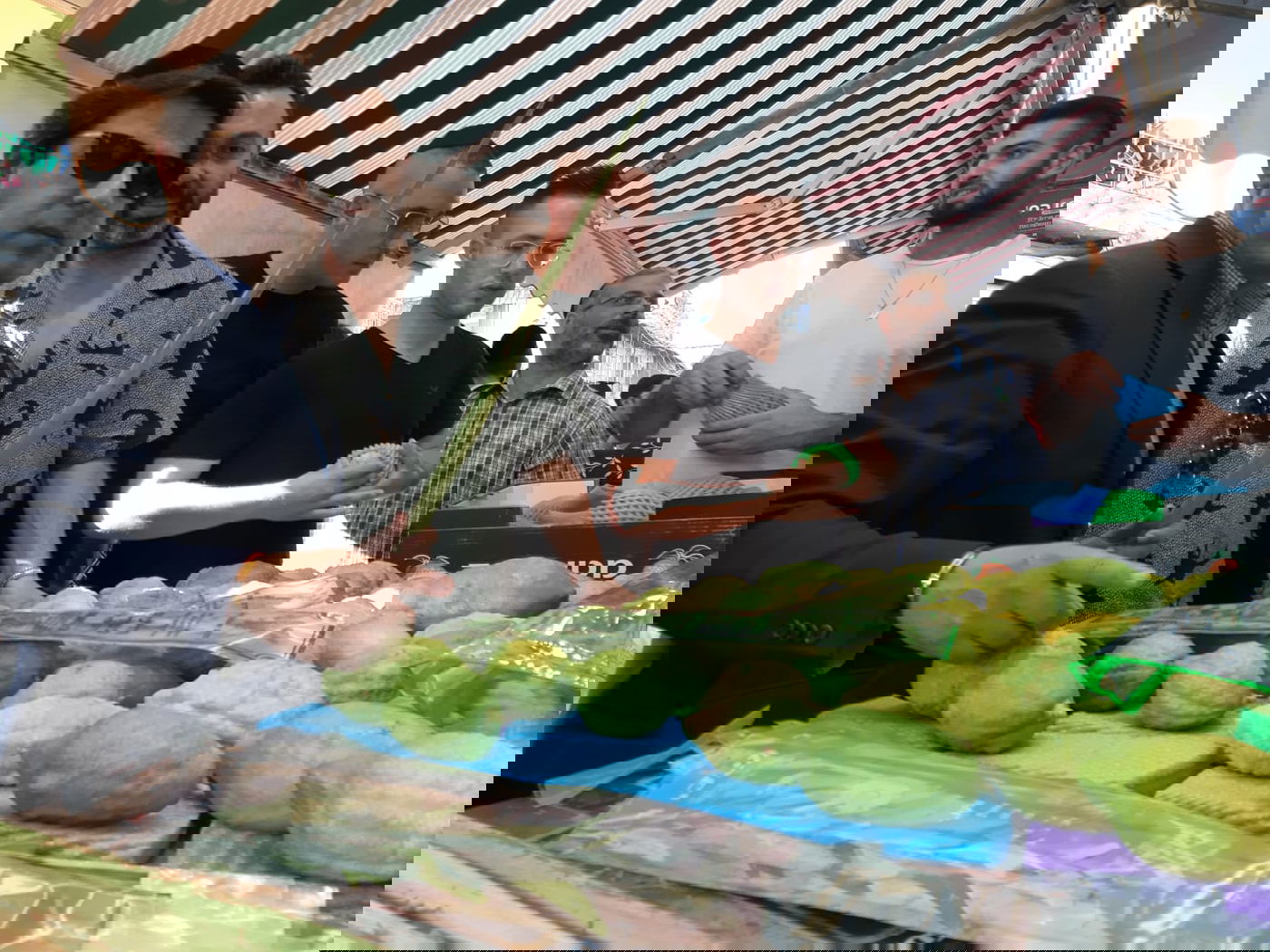 הזמר ליאור נרקיס רכש בשוק ארבעת המינים