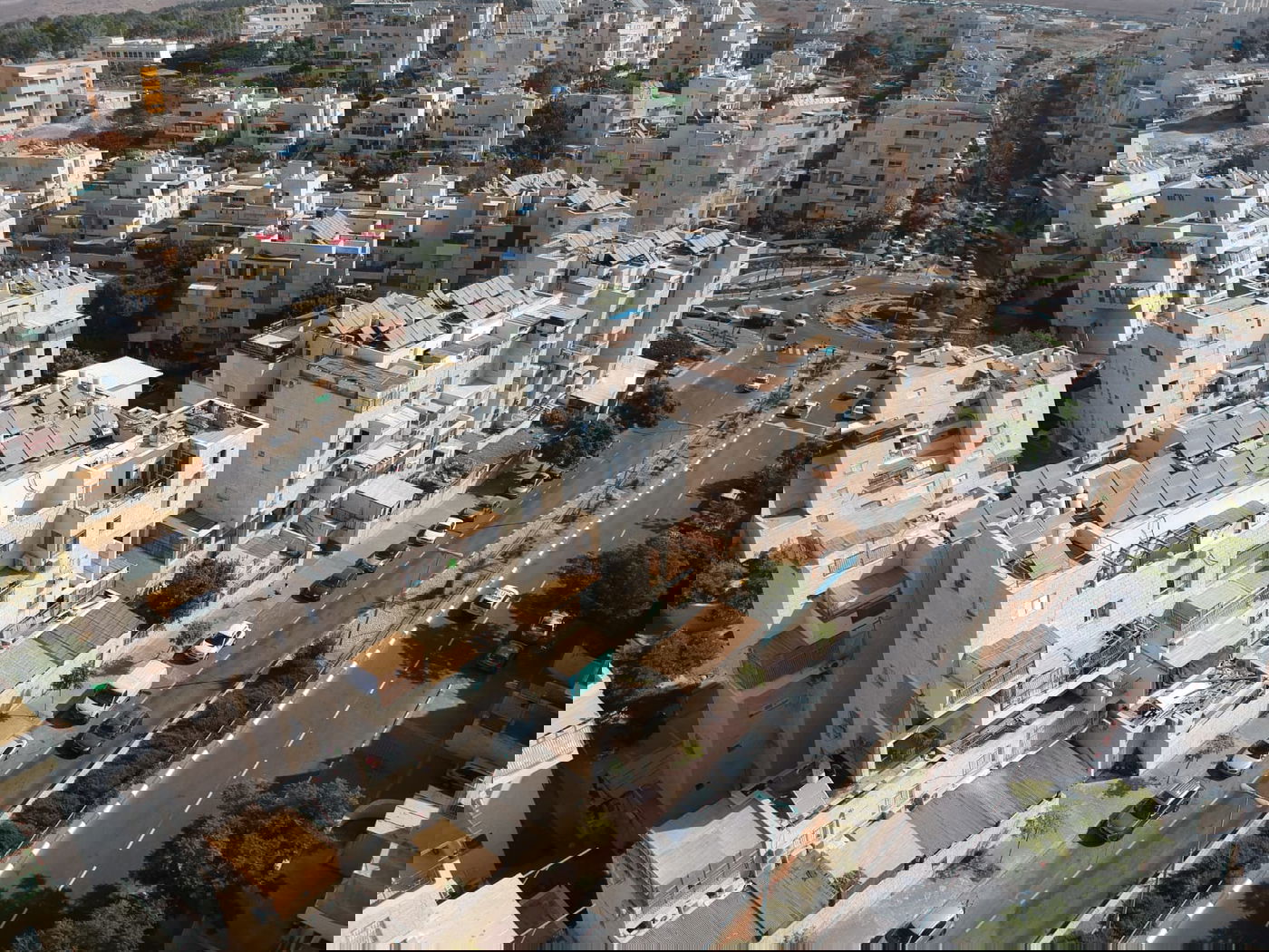 הסוכות של העיר אלעד - בתיעוד מהרחפן • צפו