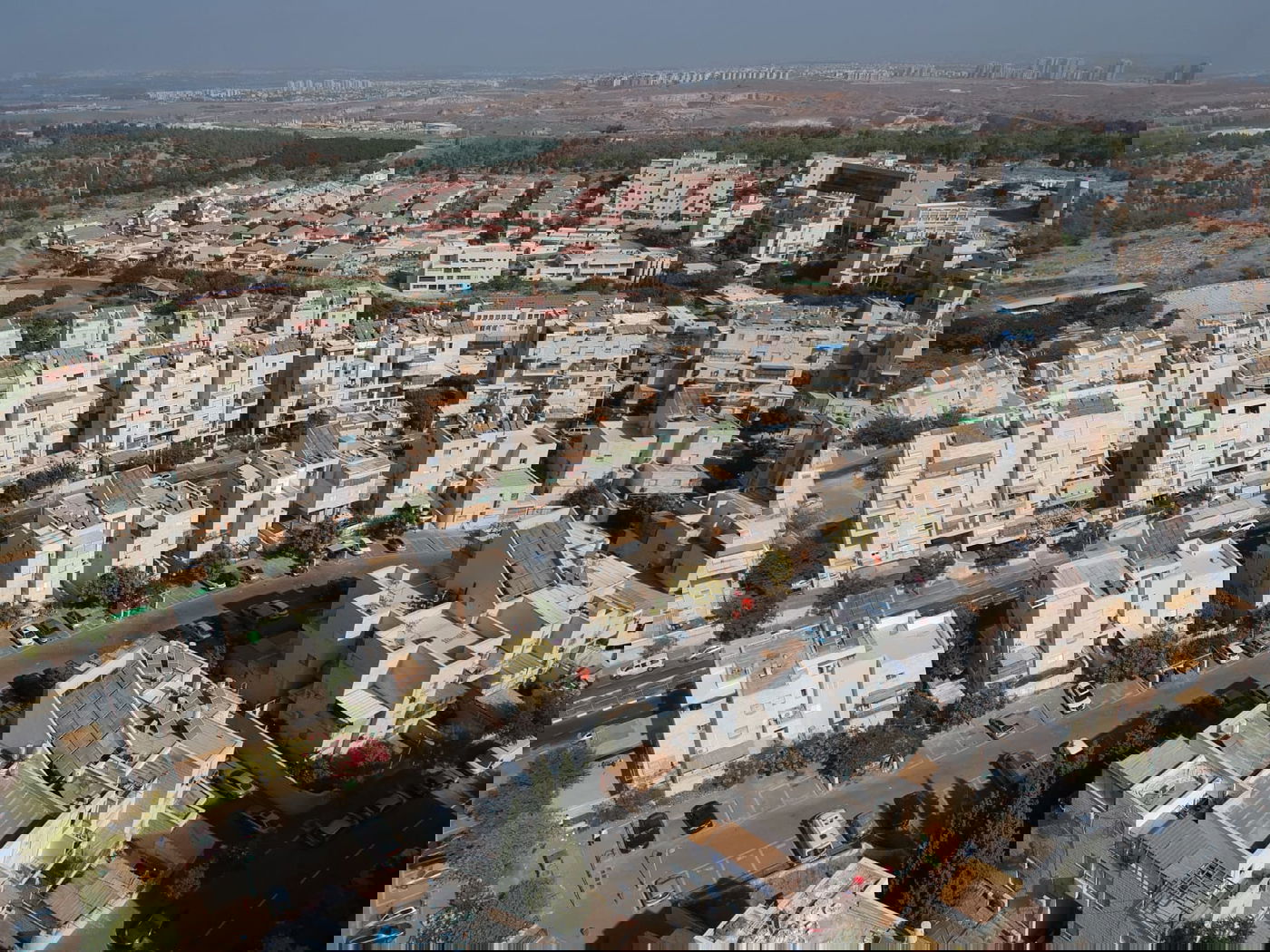 הסוכות של העיר אלעד - בתיעוד מהרחפן • צפו