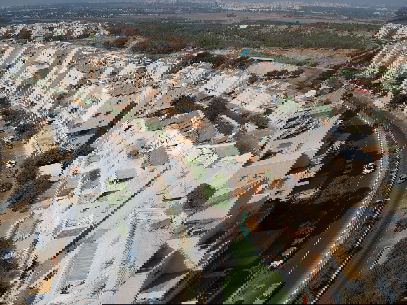 הסוכות של העיר אלעד - בתיעוד מהרחפן • צפו