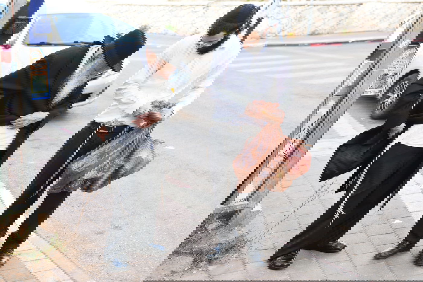 צפו: מהאתרוג עד ההבדלה; חג ראשון אצל הגאון רבי מאיר גריינמן