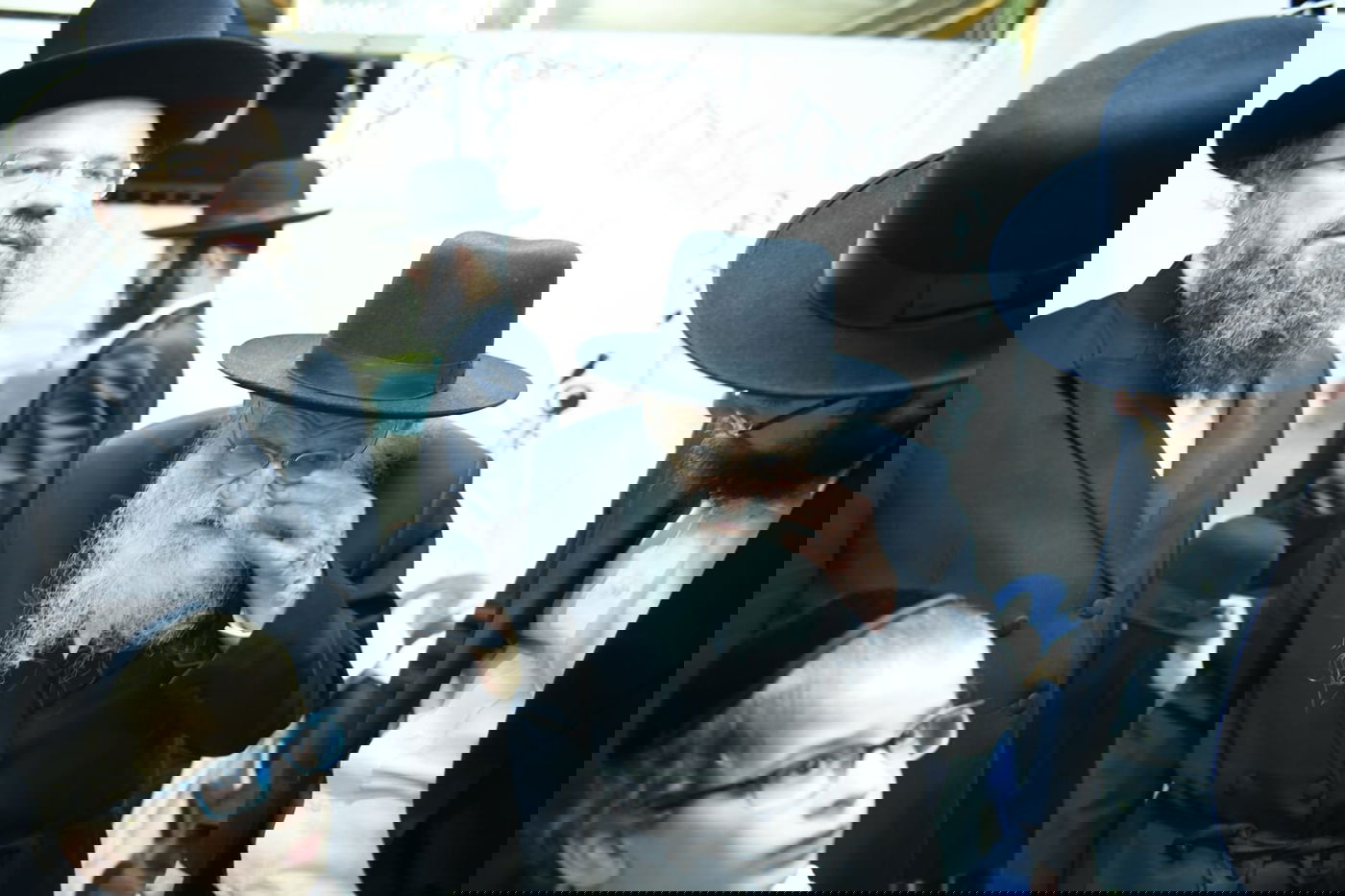 צפו: מהאתרוג עד ההבדלה; חג ראשון אצל הגאון רבי מאיר גריינמן