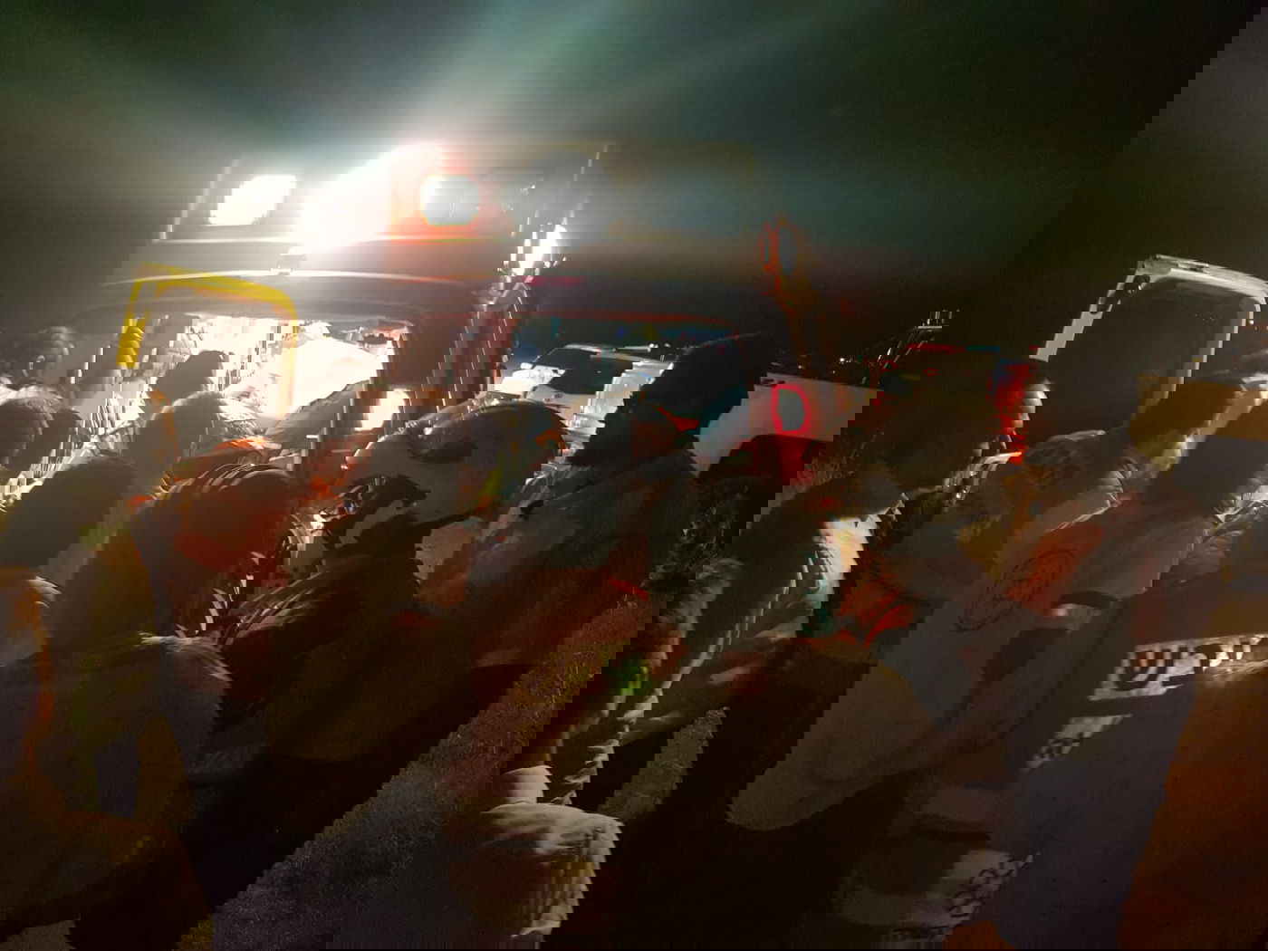 צעירות חרדיות נפצעו בהתהפכות טרקטורון