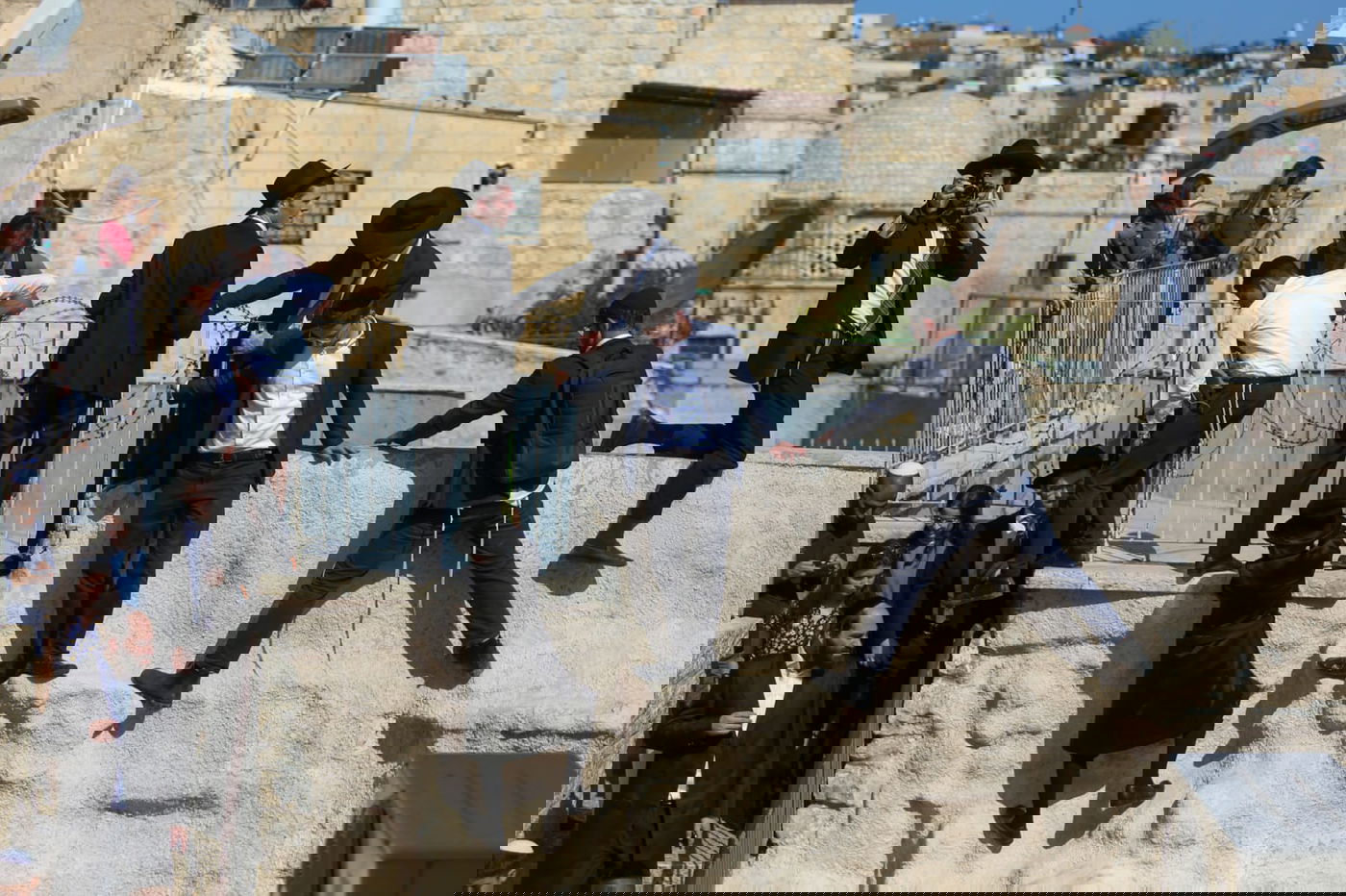 מעמד ברכת כהנים בכותל המערבי • תיעוד