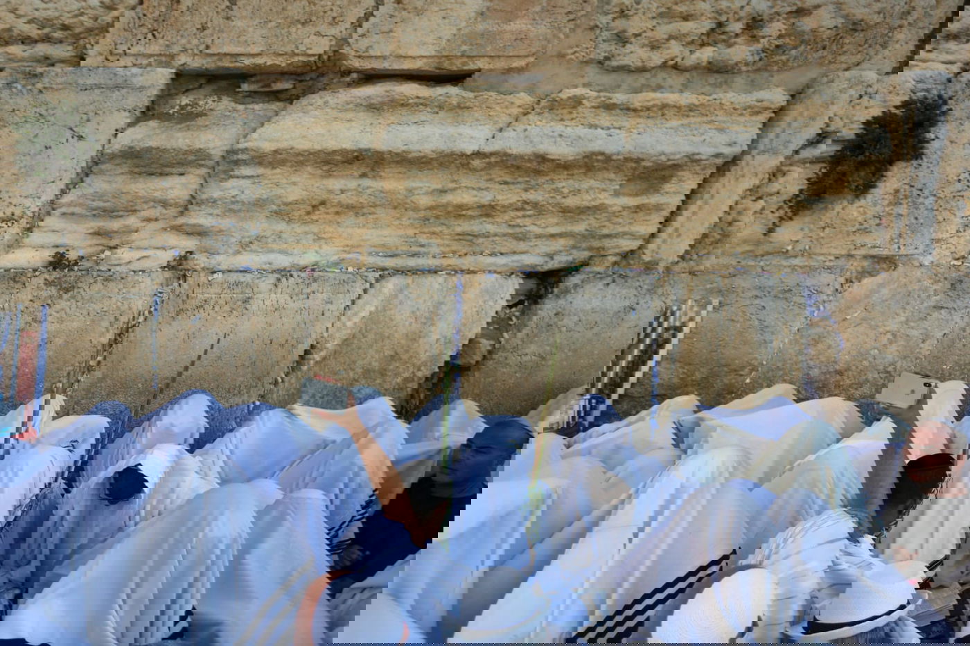 מעמד ברכת כהנים בכותל המערבי • תיעוד