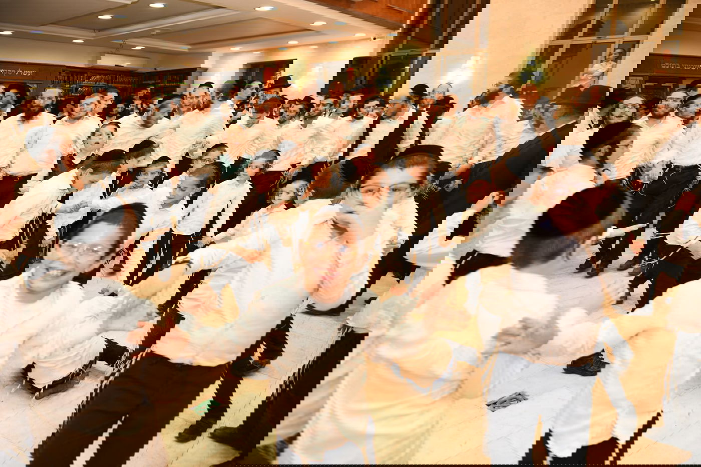 שמחת בית השואבה בישיבת 'זיכרון מיכאל'