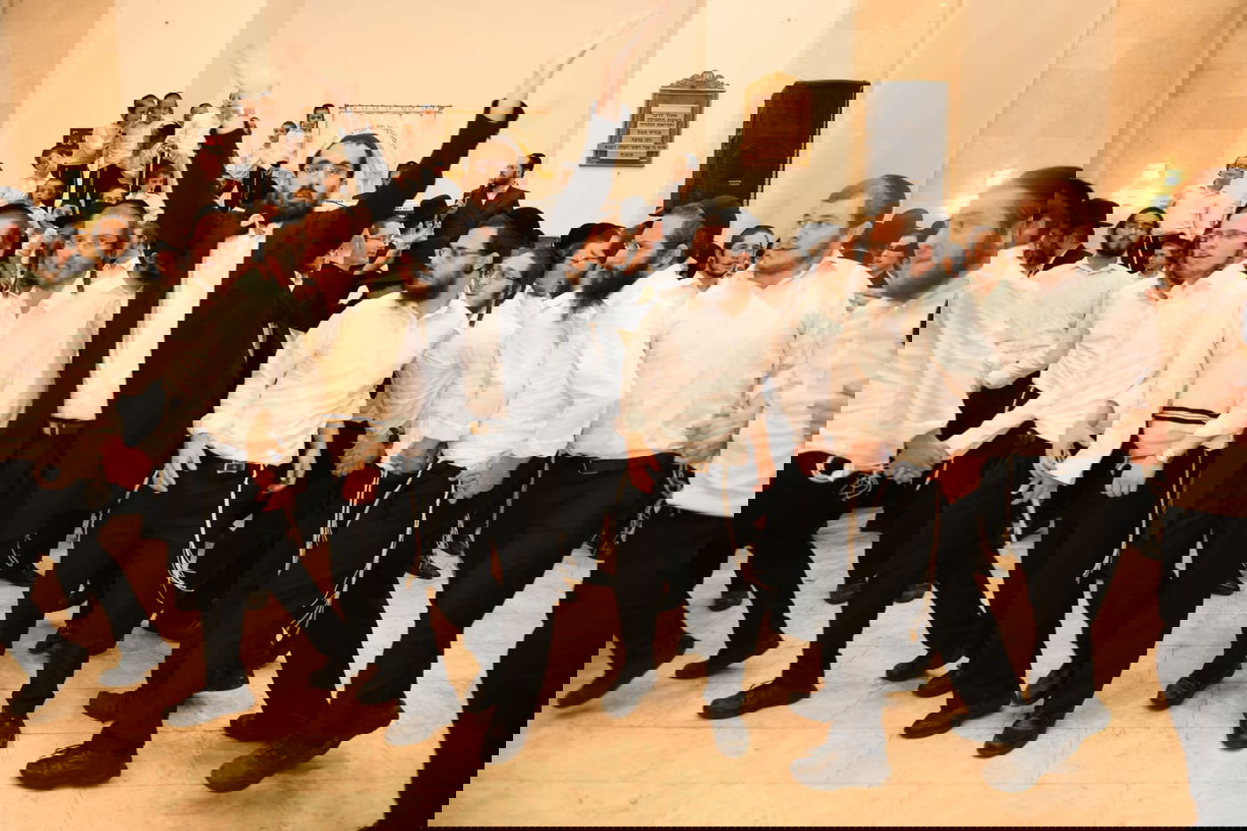 שמחת בית השואבה בישיבת 'זיכרון מיכאל'