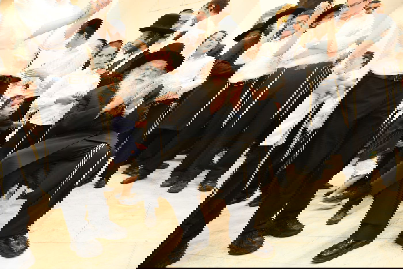 שמחת בית השואבה בישיבת 'זיכרון מיכאל'