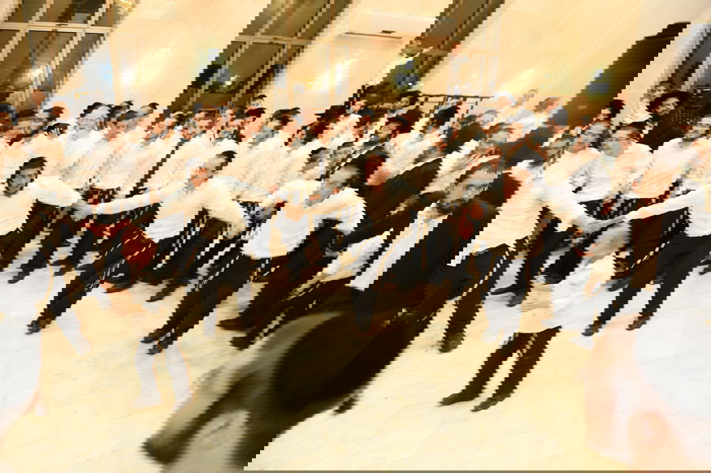 שמחת בית השואבה בישיבת 'זיכרון מיכאל'