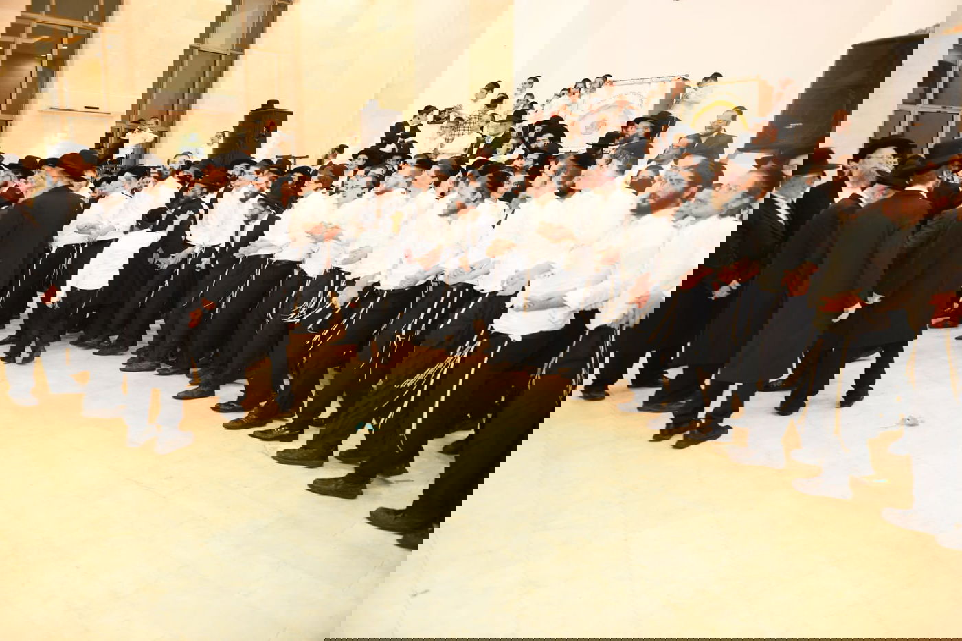 שמחת בית השואבה בישיבת 'זיכרון מיכאל'