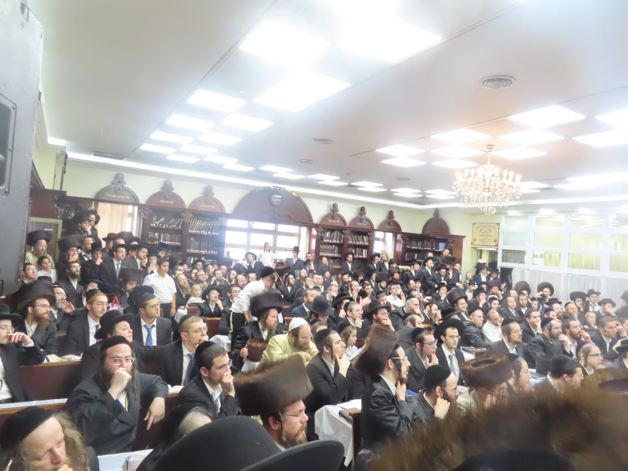 הגר"מ שטרנבוך בסטאמר: "לא יכול לשמוח"